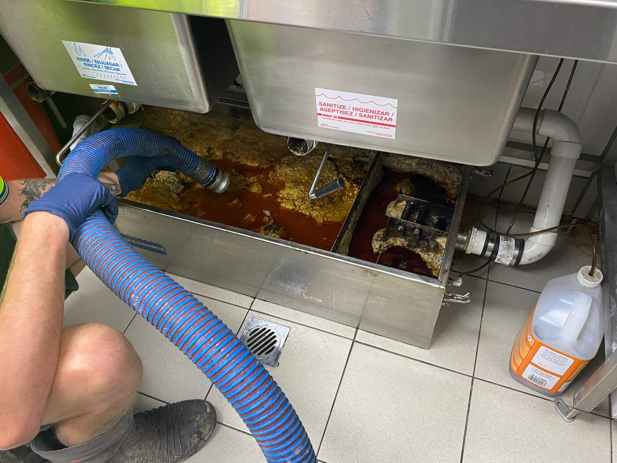 Grease Trap Cleaning in Kemah